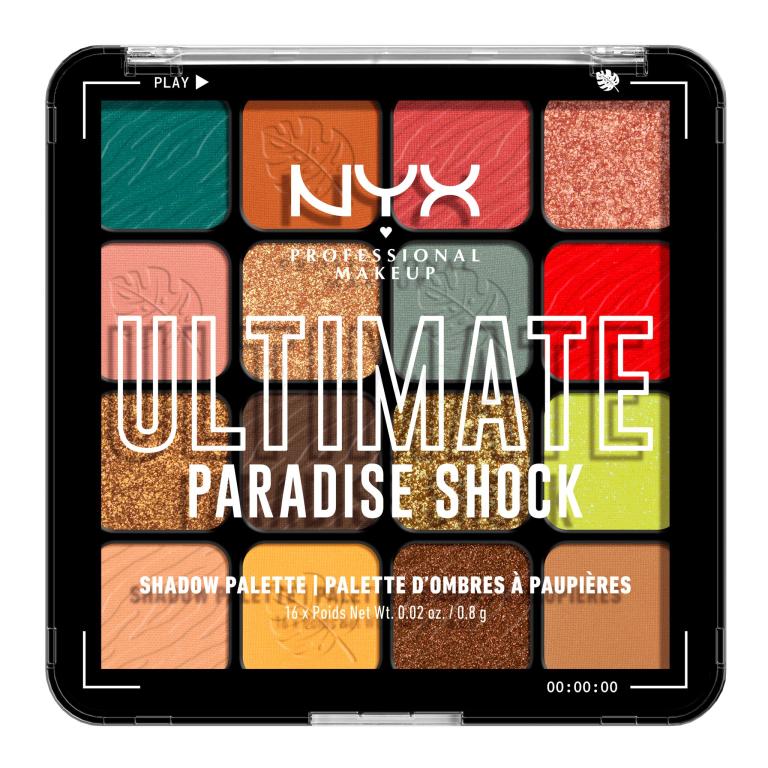 NYX Professional Makeup Ultimate Lidschatten für Frauen 13,28 g Farbton  01 Paradise Shock