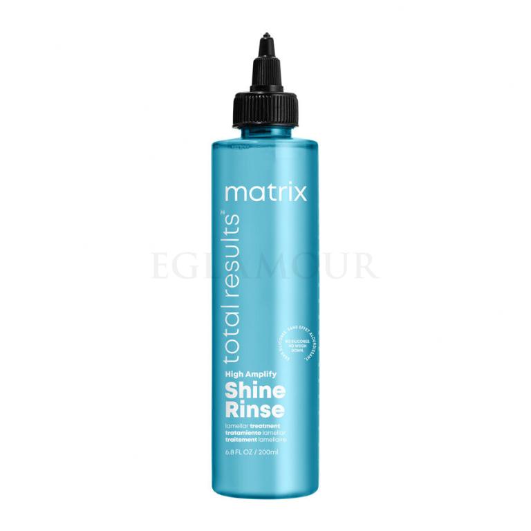 Matrix High Amplify Shine Rinse Lamellar Treatment Für Haarglanz für Frauen 250 ml