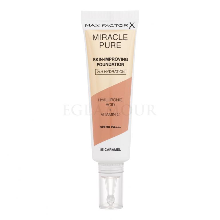 Max Factor Miracle Pure Skin-Improving Foundation SPF30 Foundation für Frauen 30 ml Farbton  85 Caramel