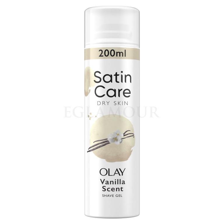 Gillette Satin Care Olay Vanilla Dream Shave Gel Rasiergel für Frauen 200 ml