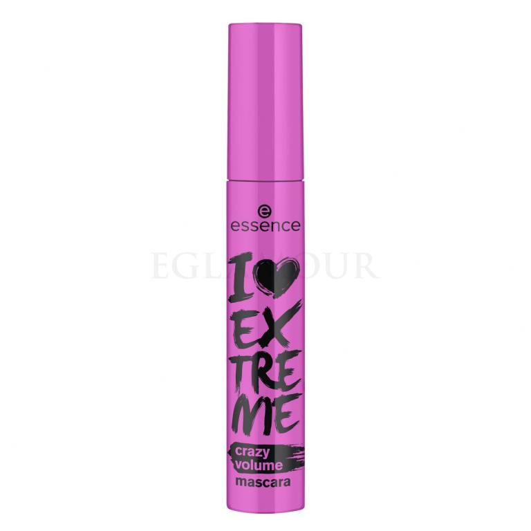 Essence I Love Extreme Crazy Volume Mascara für Frauen 12 ml Farbton  Ultra Black