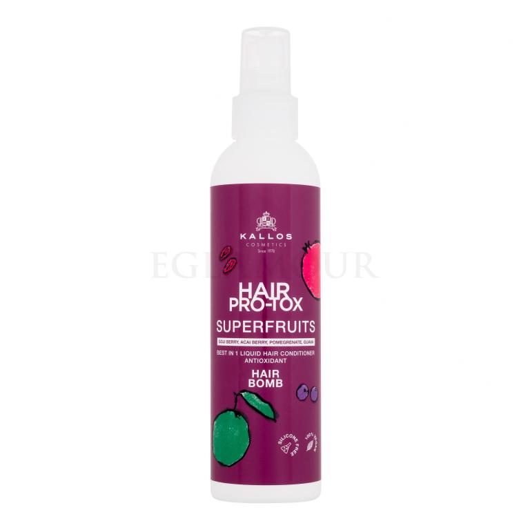 Kallos Cosmetics Hair Pro-Tox Superfruits Hair Bomb Conditioner für Frauen 200 ml