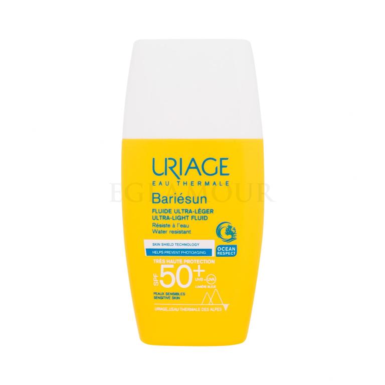 Uriage Bariésun Ultra-Light Fluid SPF50+ Sonnenschutz fürs Gesicht 30 ml