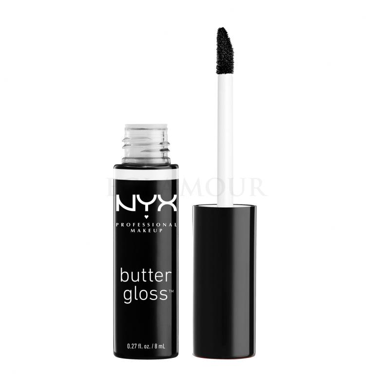 NYX Professional Makeup Butter Gloss Lipgloss für Frauen 8 ml Farbton  55 Licorice