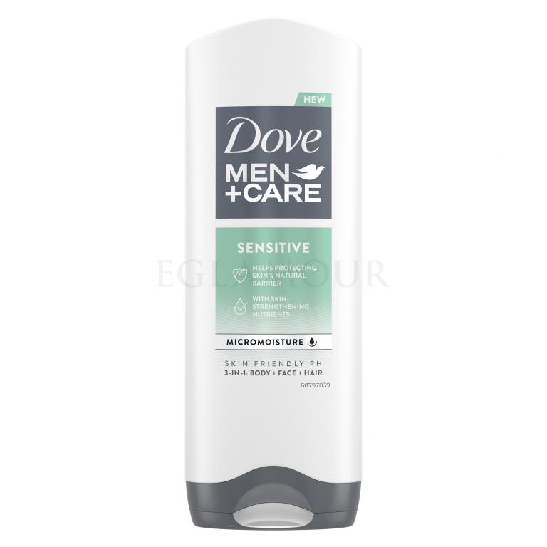 Dove Men + Care Sensitive Duschgel für Herren 250 ml