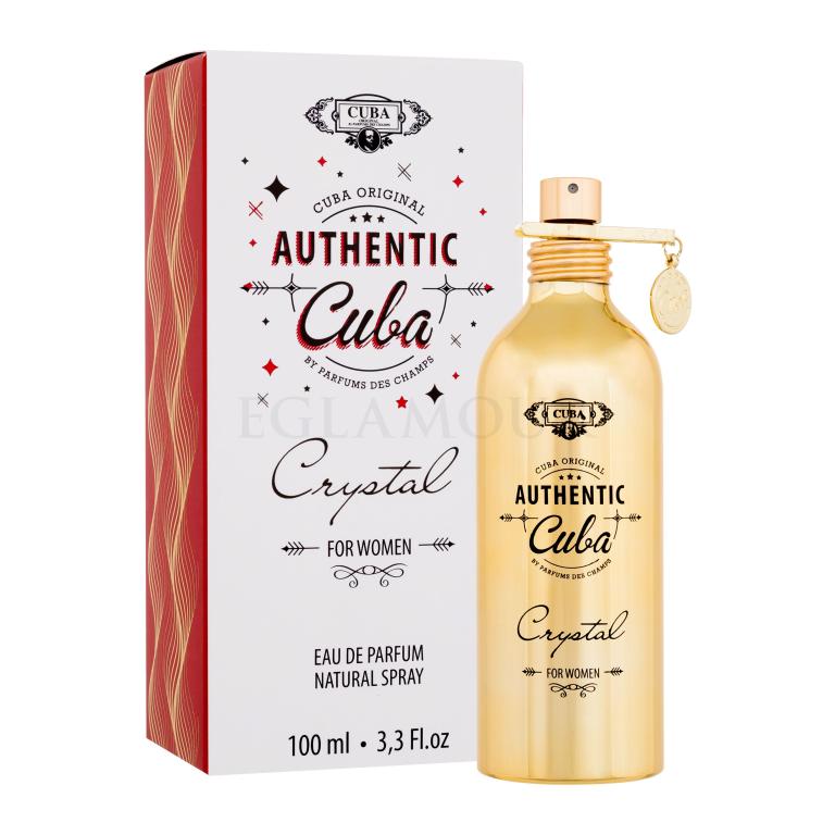 Cuba Authentic Crystal Eau de Parfum für Frauen 100 ml