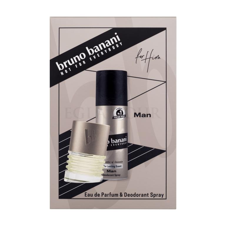 Bruno Banani Man Intense Geschenkset Eau de Parfum 30 ml + Deodorant 50 ml