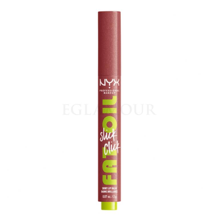 NYX Professional Makeup Fat Oil Slick Click Lippenbalsam für Frauen 2 g Farbton  03 No Filter Needed