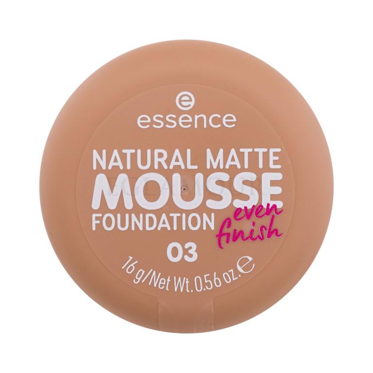 Essence Natural Matte Mousse Foundation für Frauen 16 g Farbton  03