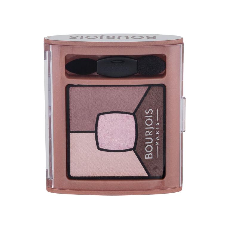 BOURJOIS Paris Smoky Stories Quad Eyeshadow Palette Lidschatten für Frauen 3,2 g Farbton  02 Over Rose