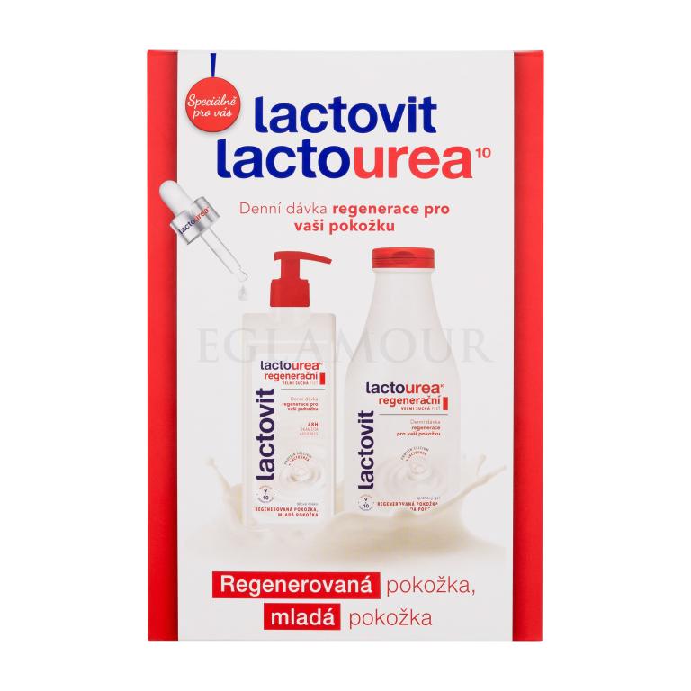 Lactovit LactoUrea Regenerating Geschenkset Körpermilch Lactourea Regenerating Body Milk 400 ml + Duschgel Lactourea Regenerating Shower Gel 500 ml