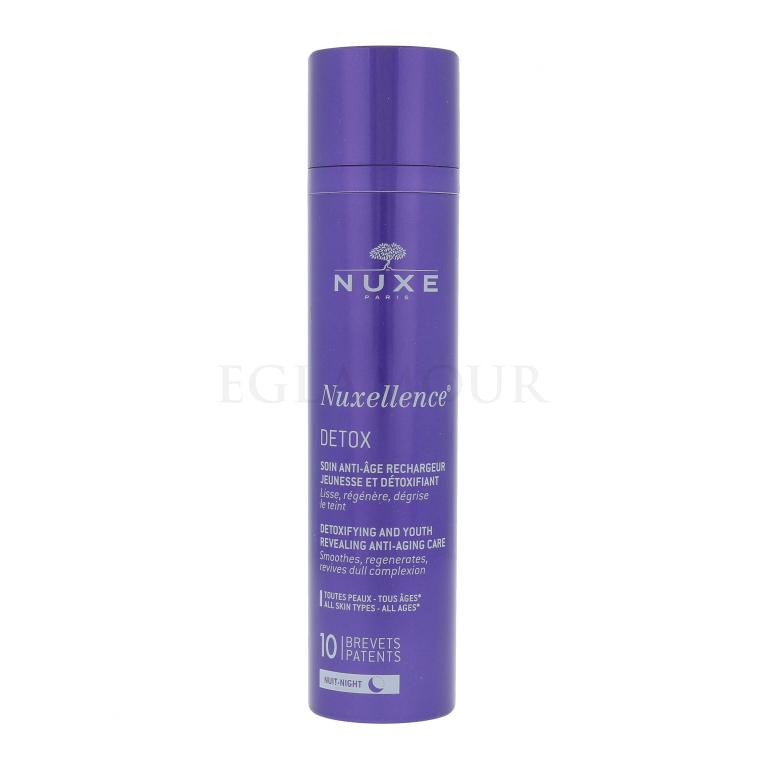 NUXE Nuxellence Detox Anti-Aging Night Care Nachtcreme für Frauen 50 ml