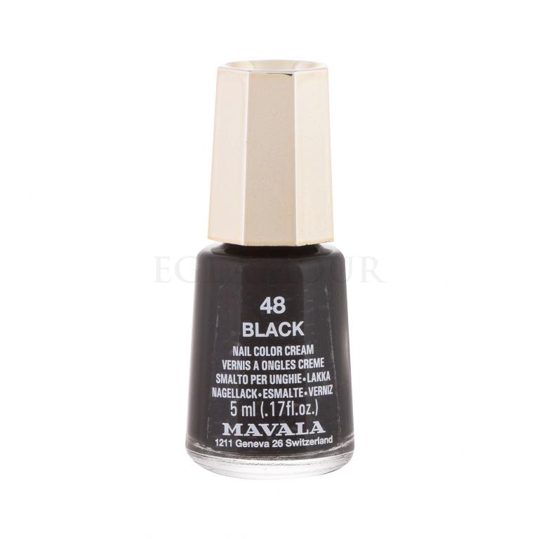MAVALA Mini Color Nagellack für Frauen 5 ml Farbton  48 Black