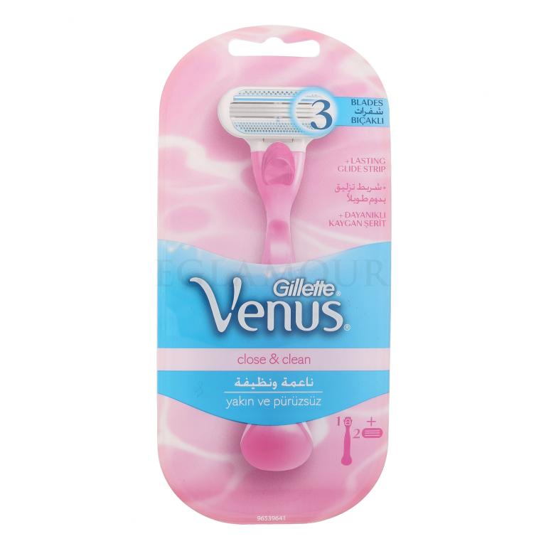Gillette Venus Close &amp; Clean Rasierer für Frauen 1 St.