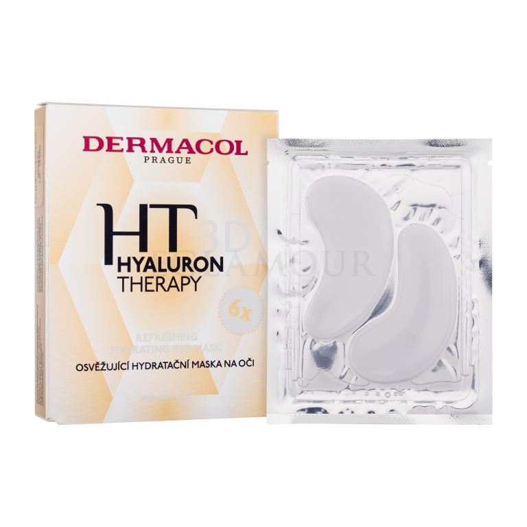 Dermacol 3D Hyaluron Therapy Refreshing Eye Mask Augencreme für Frauen 36 g