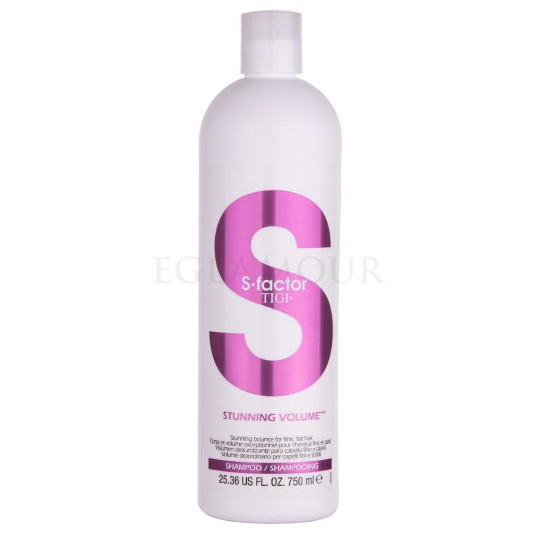 Tigi S Factor Stunning Volume Shampoo für Frauen 750 ml