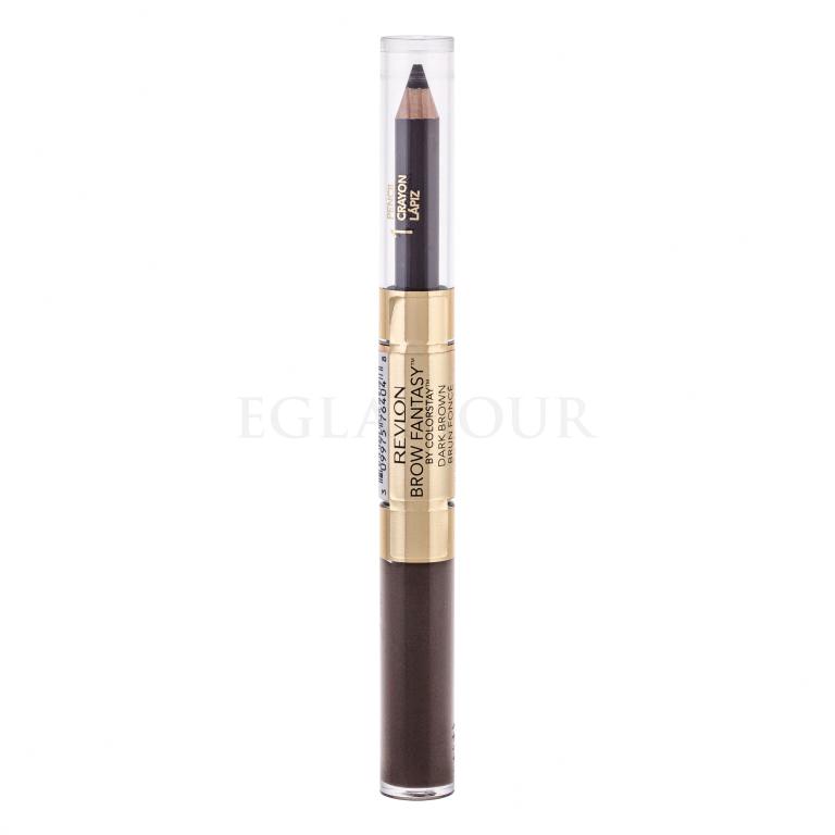 Revlon Brow Fantasy Pencil &amp; Gel Augenbrauensets für Frauen Farbton  Dark Brown Set