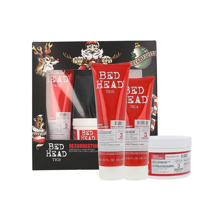 Tigi Bed Head Resurrection Geschenkset Shampoo 250 ml + Spülung 200 ml + Haarmaske 200 ml