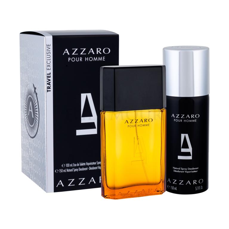 Azzaro Pour Homme Geschenkset Edt 100 ml + Deodorant 150 ml