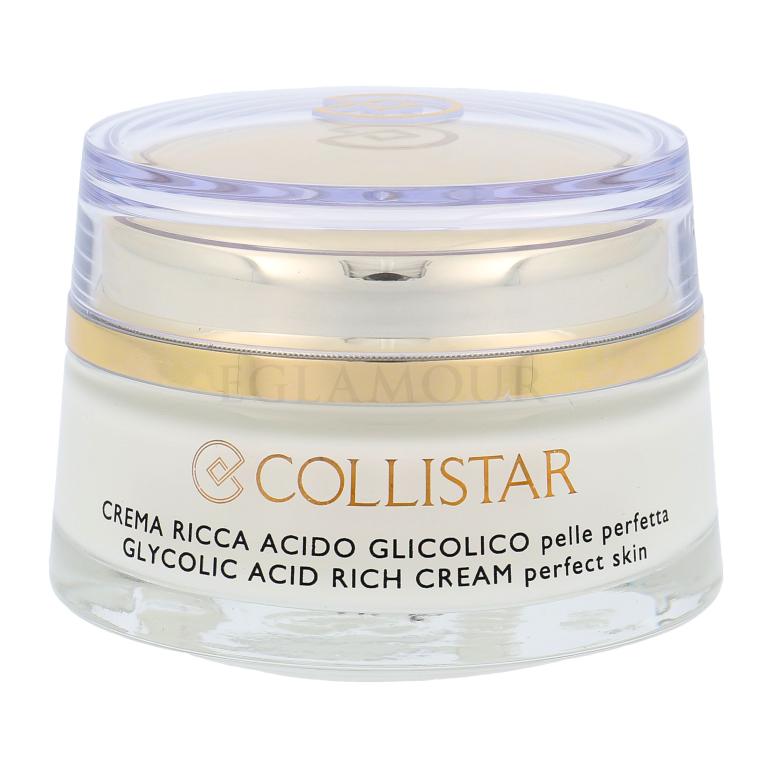 Collistar Pure Actives Glycolic Acid Rich Cream Tagescreme für Frauen 50 ml
