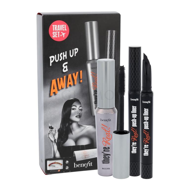 Benefit They´re Real! Geschenkset Mascara  They´re Real! 8,5 g + Eyeliner They´re Real! 1,4 g