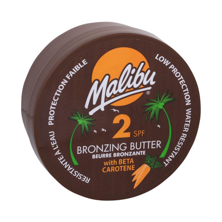 Malibu Bronzing Butter With Carotene SPF2 Sonnenschutz für Frauen 250 ml