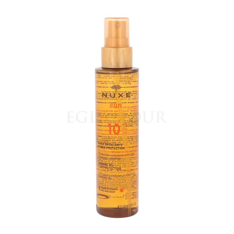 NUXE Sun Tanning Oil SPF10 Sonnenschutz 150 ml