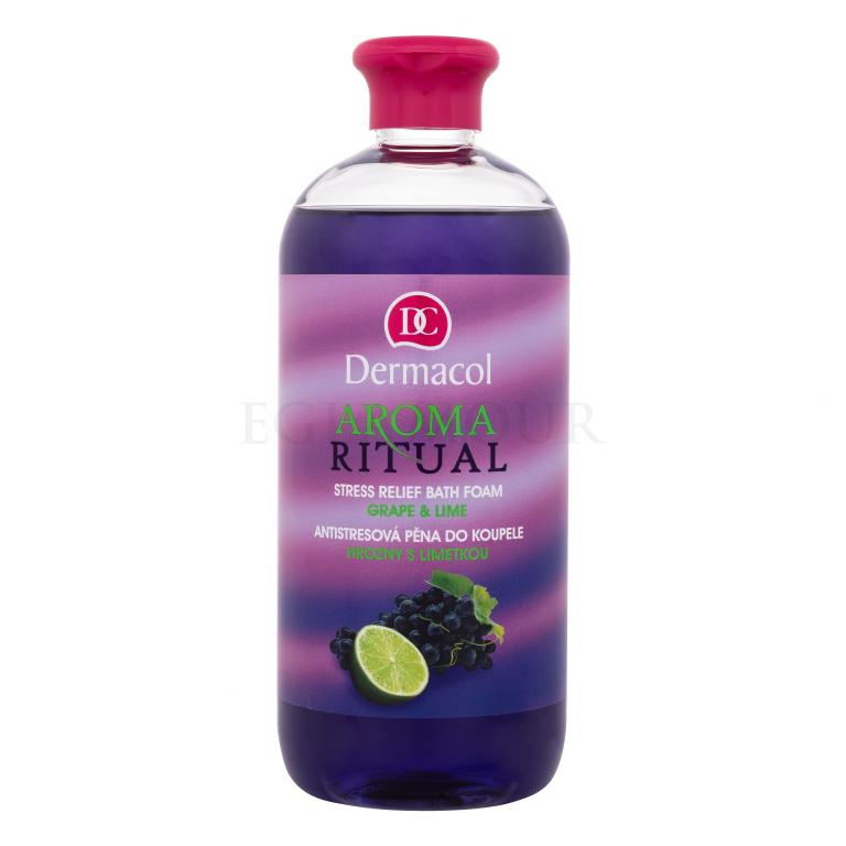 Dermacol Aroma Ritual Grape &amp; Lime Badeschaum für Frauen 500 ml