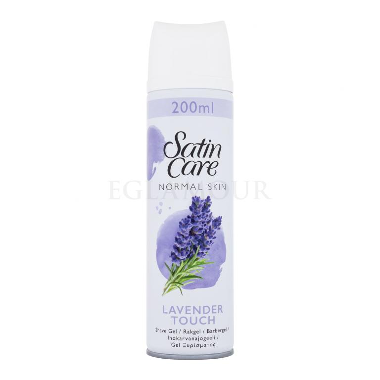 Gillette Satin Care Lavender Touch Rasiergel für Frauen 200 ml