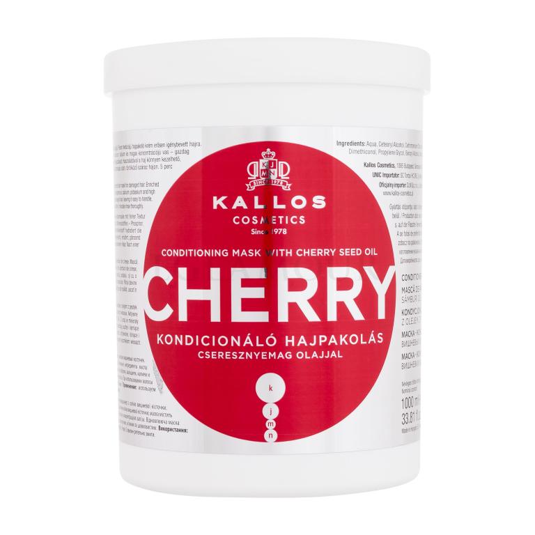 Kallos Cosmetics Cherry Haarmaske für Frauen 1000 ml