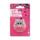 2K Cute Animals Lip Balm Raspberry Lippenbalsam für Frauen 6 g