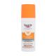 Eucerin Sun Oil Control Tinted Dry Touch Sun Gel-Cream SPF50+ Sonnenschutz fürs Gesicht 50 ml Farbton  Medium