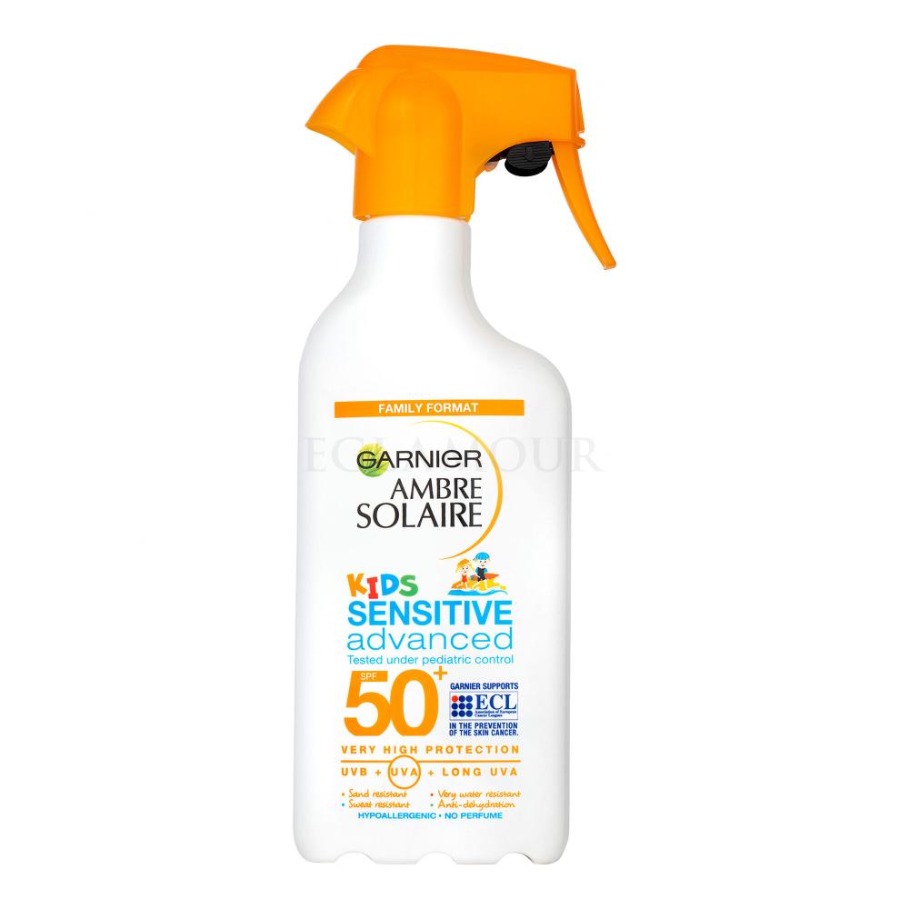 Garnier Ambre Solaire Kids Advanced Spray ml Sensitive für SPF50+ Kinder Sonnenschutz 270