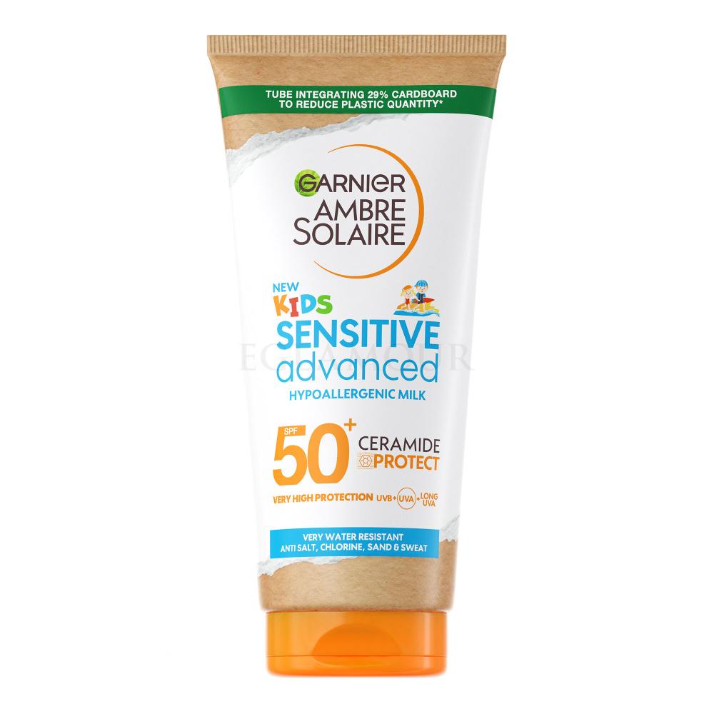 Garnier Ambre Solaire Kids Advanced Sensitive Hypoallergenic Milk SPF50+  Sonnenschutz für Kinder 175 ml