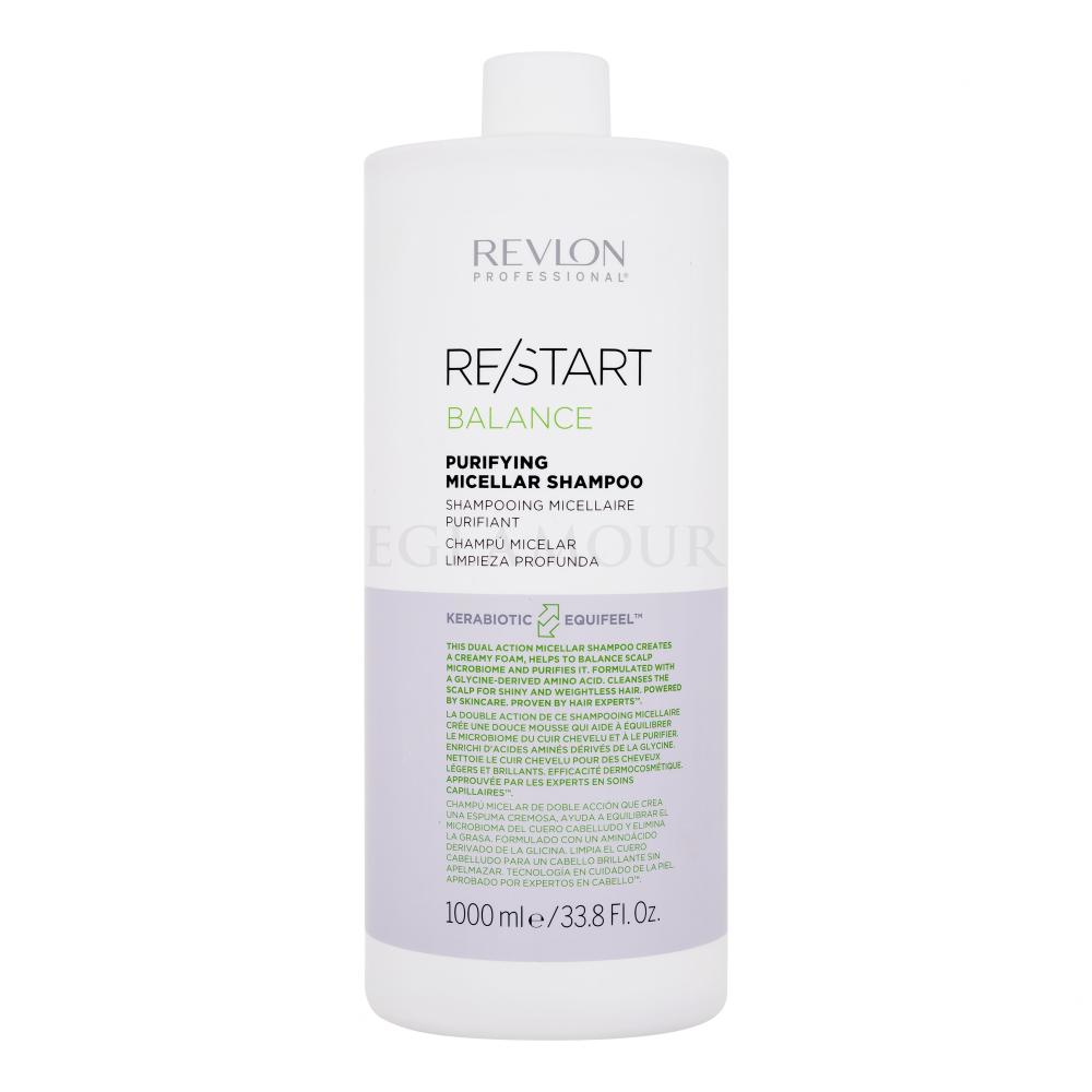 Professional Micellar 1000 Balance Frauen Shampoo Shampoo für Re/Start Revlon Purifying ml