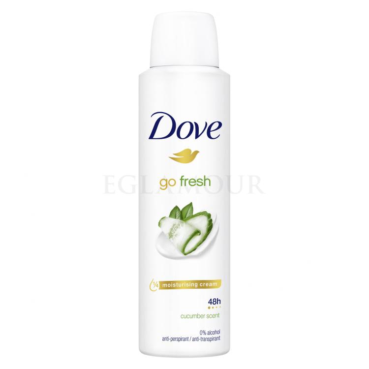 Dove Go Fresh Cucumber &amp; Green Tea 48h Antiperspirant für Frauen 150 ml