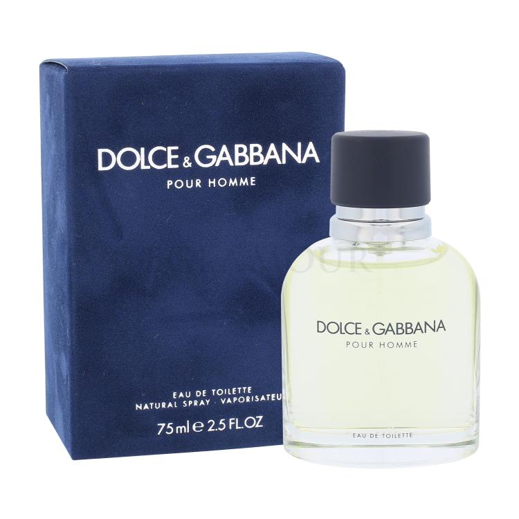 Dolce&amp;Gabbana Pour Homme Eau de Toilette für Herren 75 ml
