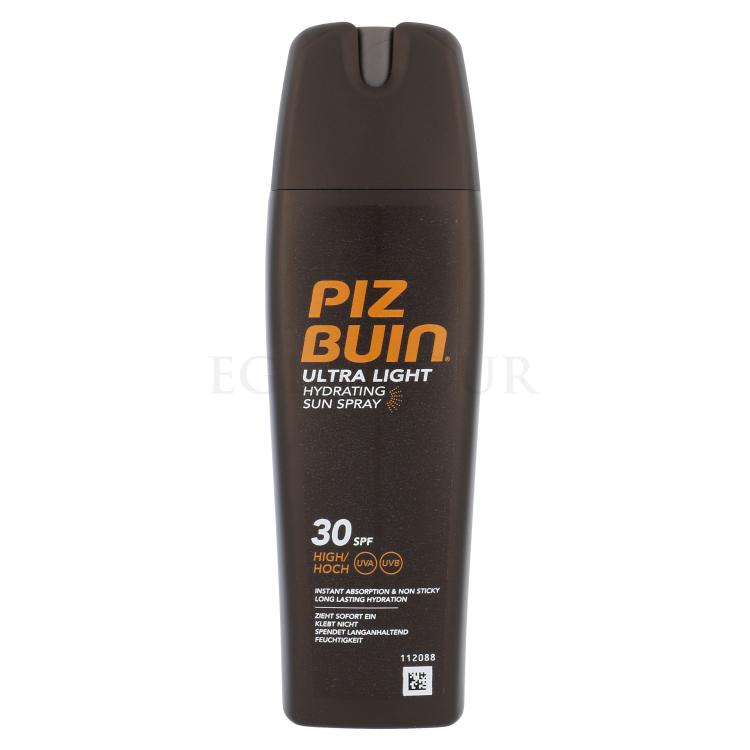 PIZ BUIN Ultra Light Hydrating Sun Spray SPF30 Sonnenschutz 200 ml