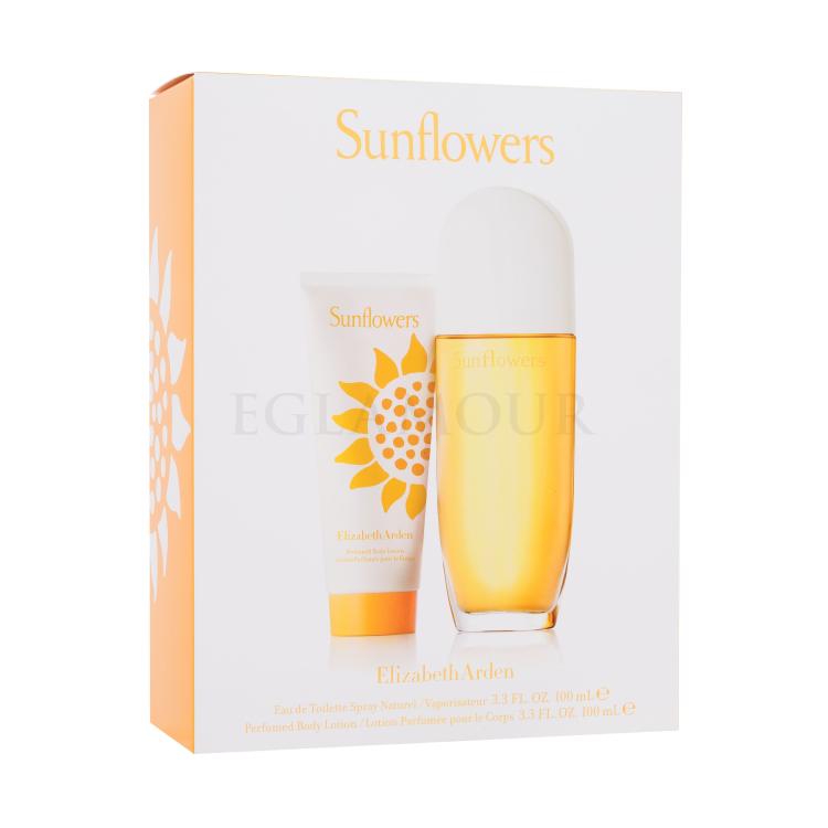Elizabeth Arden Sunflowers Geschenkset Edt 100ml + 100ml Körpermilch