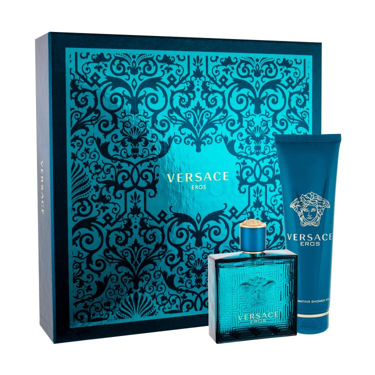Versace Eros Geschenkset Edt 100 ml + Duschgel 150 ml