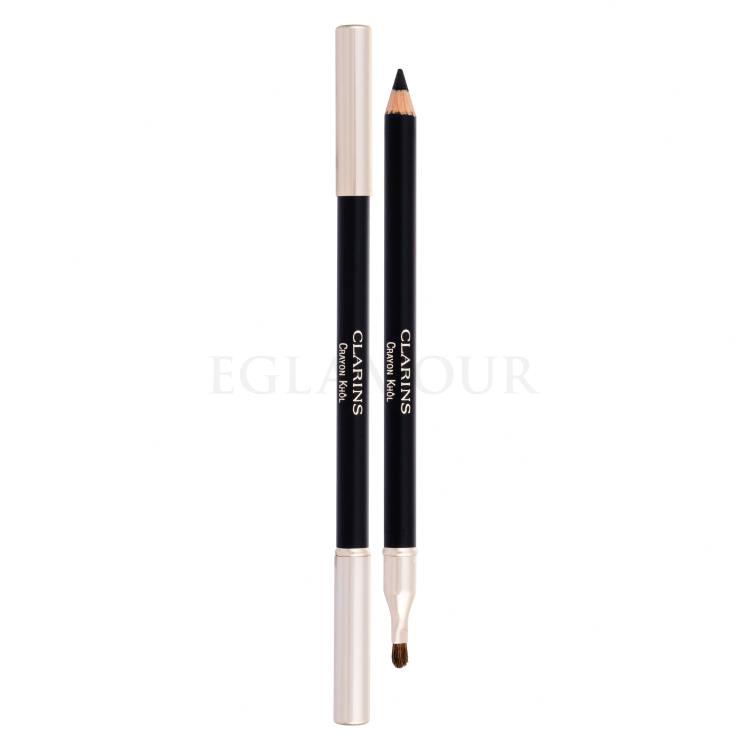 Clarins Long-Lasting Eye Pencil Kajalstift für Frauen 1,05 g Farbton  01 Carbon Black