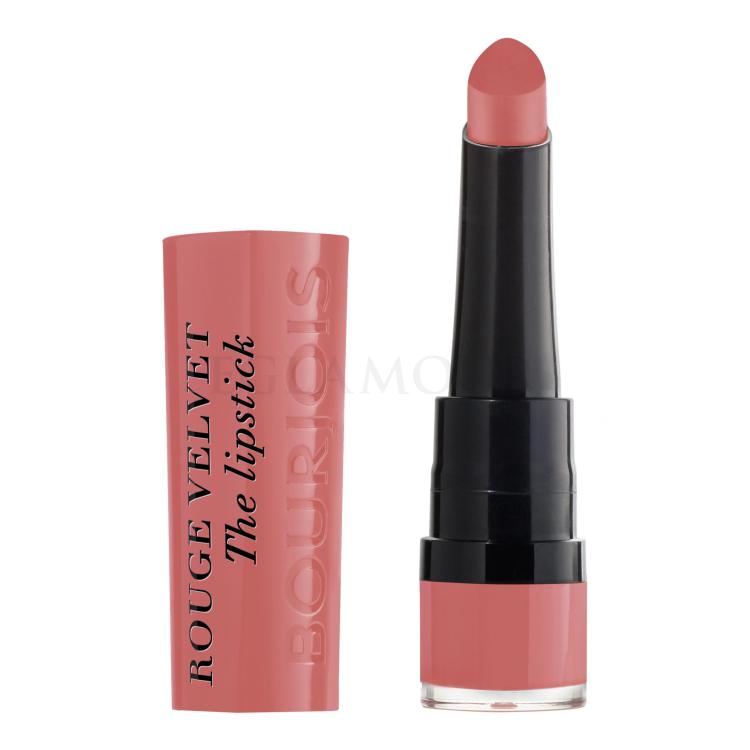 BOURJOIS Paris Rouge Velvet The Lipstick Lippenstift für Frauen 2,4 g Farbton  02 Flaming´rose