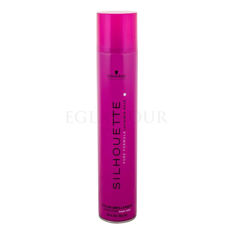 Schwarzkopf Professional Silhouette Color Brilliance Haarspray für Frauen 500 ml Farbton  Super Hold