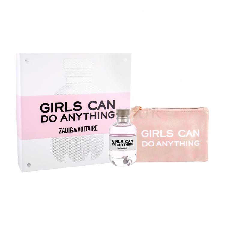 Zadig &amp; Voltaire Girls Can Do Anything Geschenkset Edp 90 ml + Kosmetiktasche