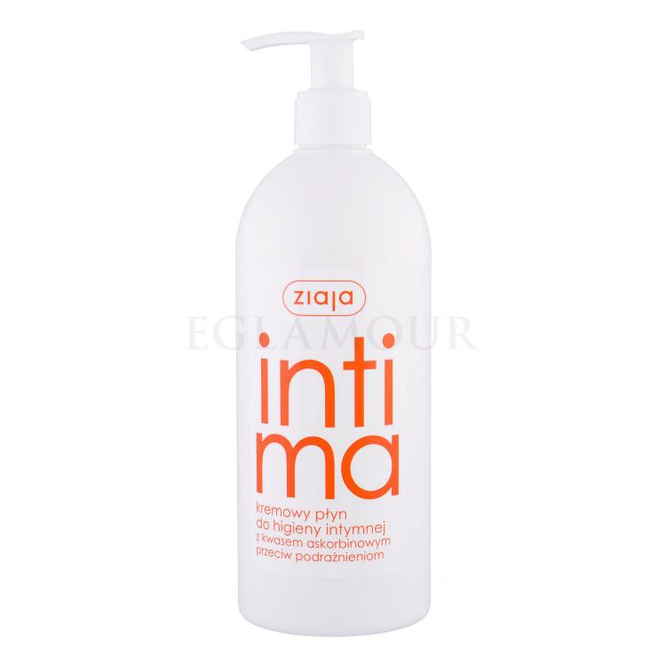 Ziaja Intimate Creamy Wash With Ascorbic Acid Intimhygiene für Frauen 500 ml