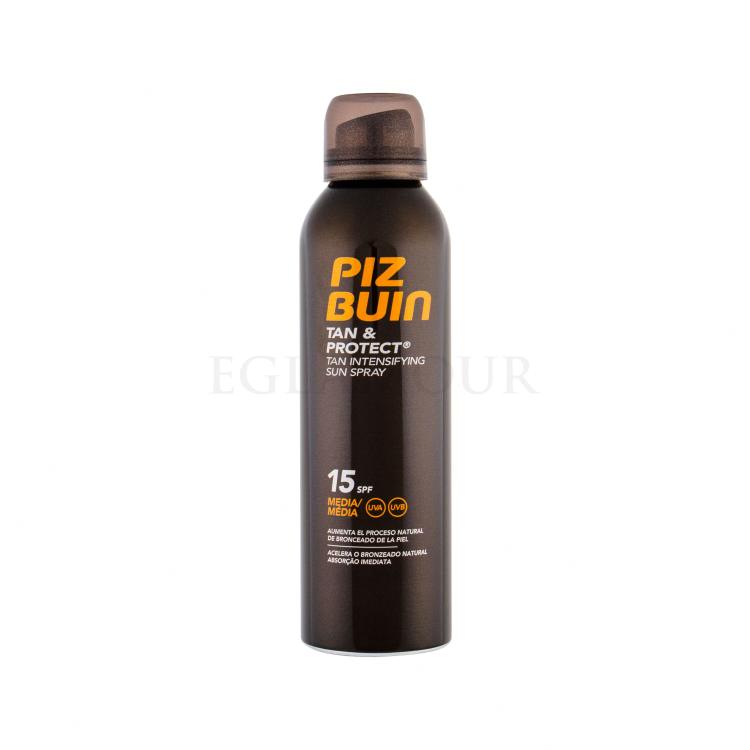 PIZ BUIN Tan &amp; Protect Tan Intensifying Sun Spray SPF15 Sonnenschutz 150 ml