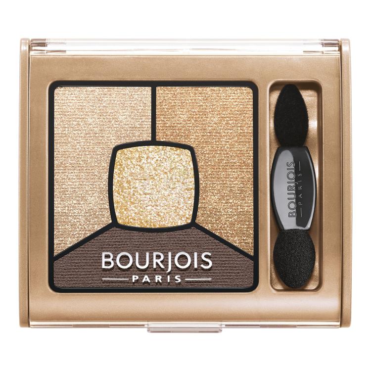BOURJOIS Paris Smoky Stories Quad Eyeshadow Palette Lidschatten für Frauen 3,2 g Farbton  16 I Gold It