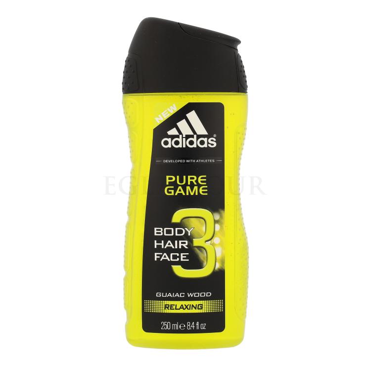 Adidas Pure Game 3in1 Duschgel für Herren 250 ml