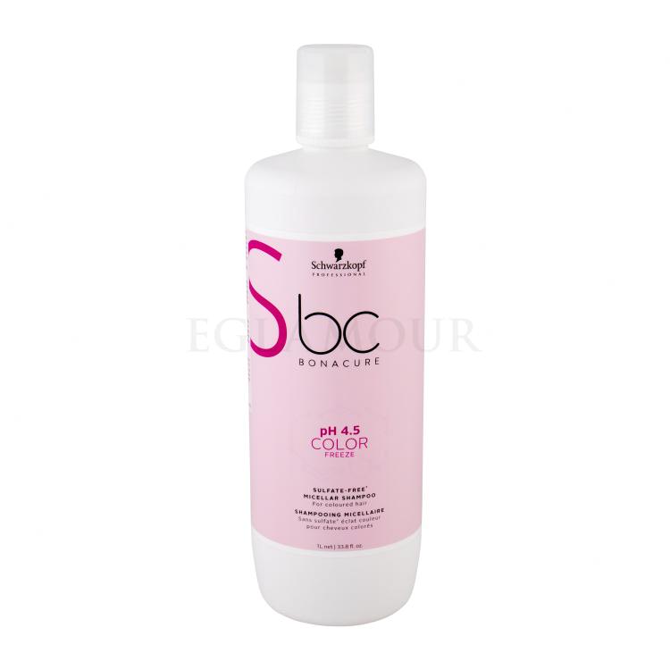 Schwarzkopf Professional BC Bonacure pH 4.5 Color Freeze Sulfate-Free Micellar Shampoo für Frauen 1000 ml