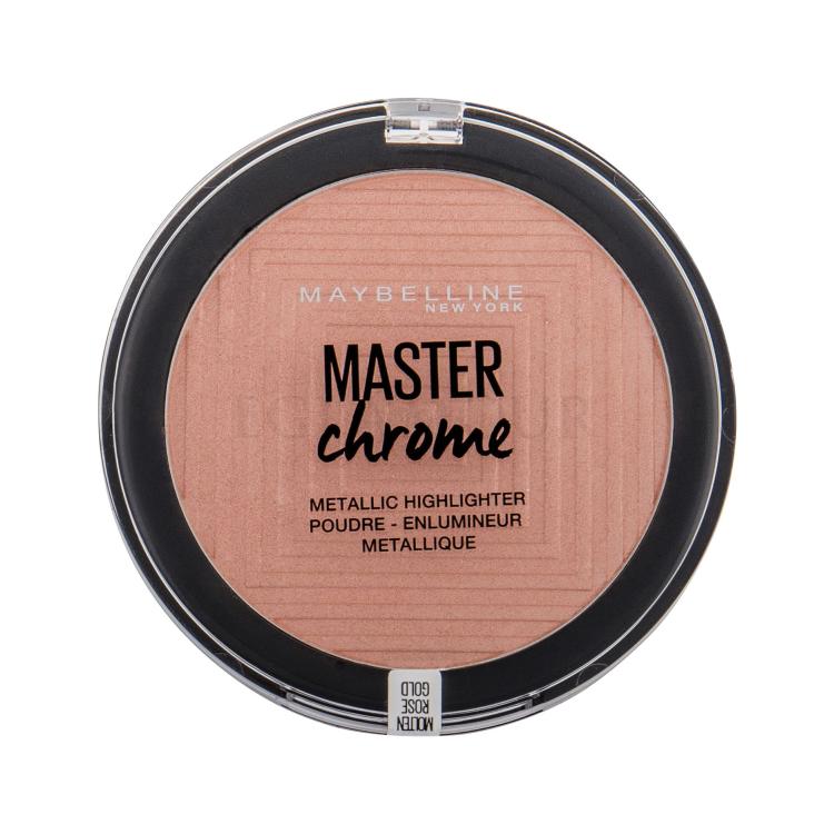 Maybelline Master Chrome Highlighter für Frauen 9 g Farbton  050 Molten Rose Gold